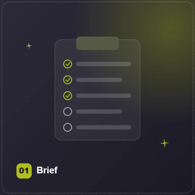 Première étape d'un projet de site internet : le brief et l'échange sur vos objectifs
